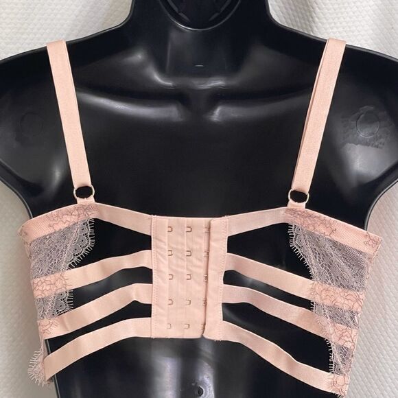 Victoria’s Secret Balconet Longline Cage Strap Bra - Picture 5 of 14